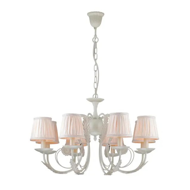 Люстра Arti Lampadari Vittorio E 1.1.8 WG — белое золото