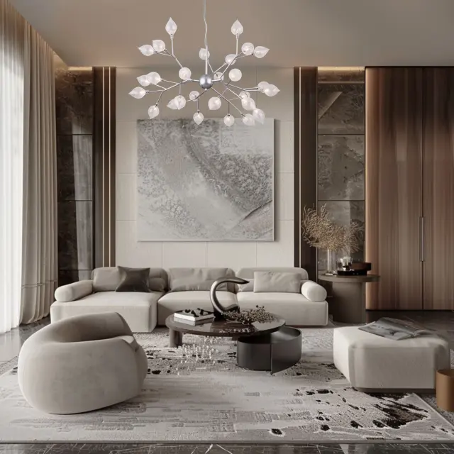 Люстра Bogate's 546 BOCCIO — серебряный, ракурс 6