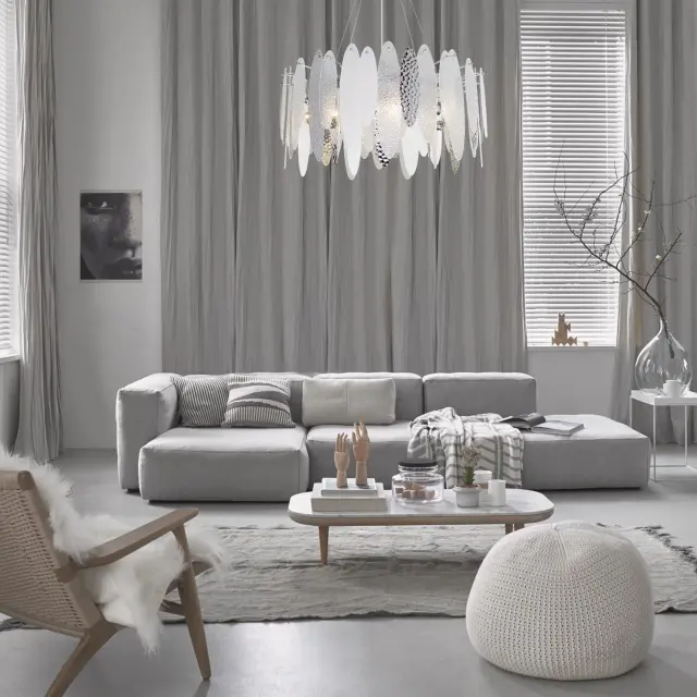 Люстра Bogate's 324/8 CANARIA — хром, ракурс 5