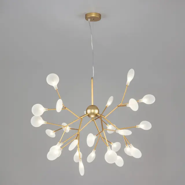 Люстра Bogate's 341 FOGLIA — золотой