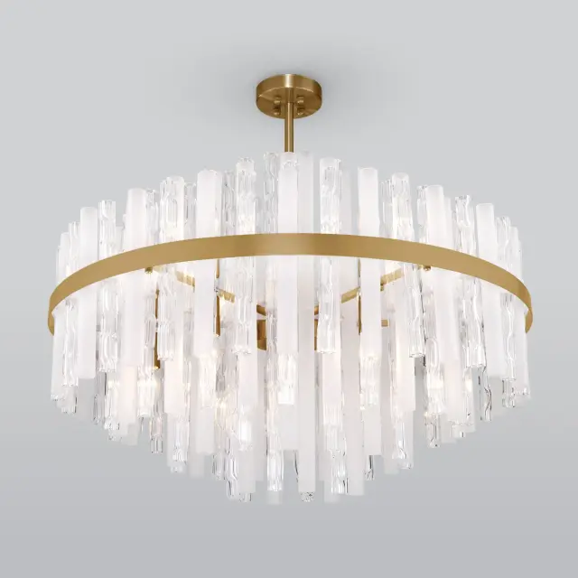 Люстра Bogate's 368/12 HOLLIS — латунь