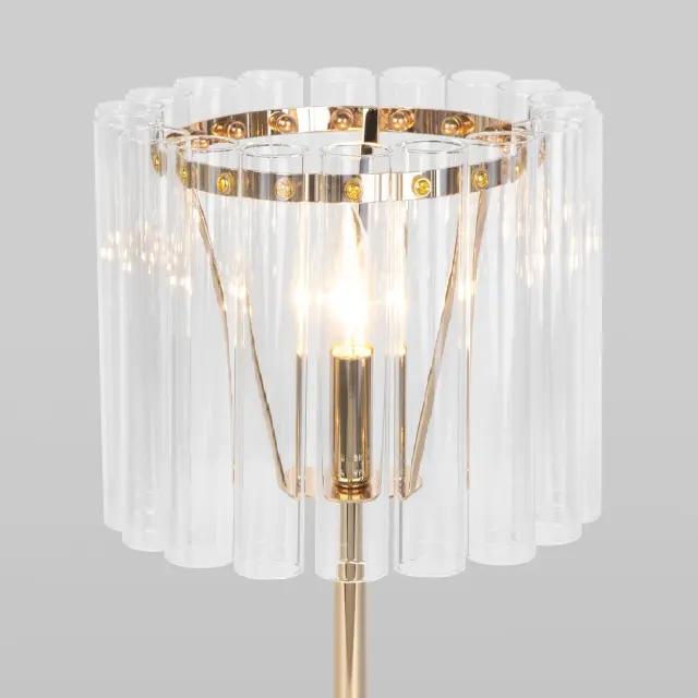 Настольная лампа Bogate's 01116/1 FLAMEL — золотой, ракурс 2