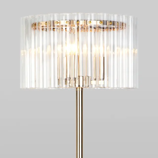 Торшер Bogate's 01116/3 FLAMEL — золотой, ракурс 2