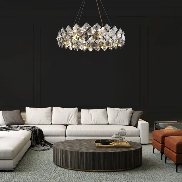 Светильник Bogate's 371 RUBIS — золотой, ракурс 4