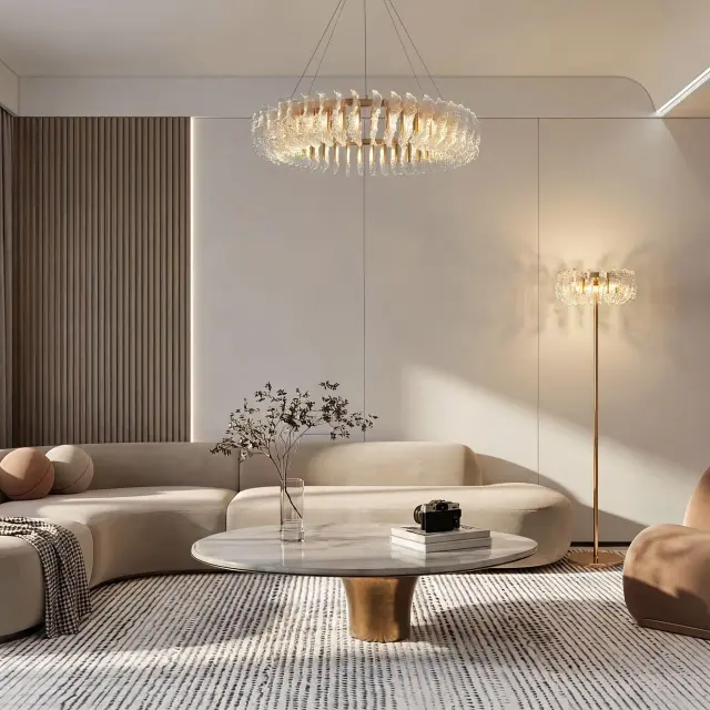Светильник Bogate's 90375/1 FARFALLA — золотой, ракурс 3