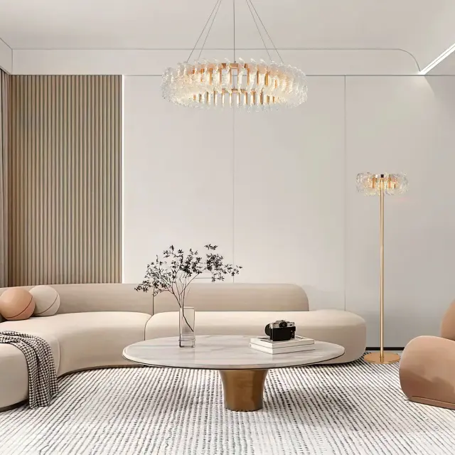 Светильник Bogate's 90375/1 FARFALLA — золотой, ракурс 4