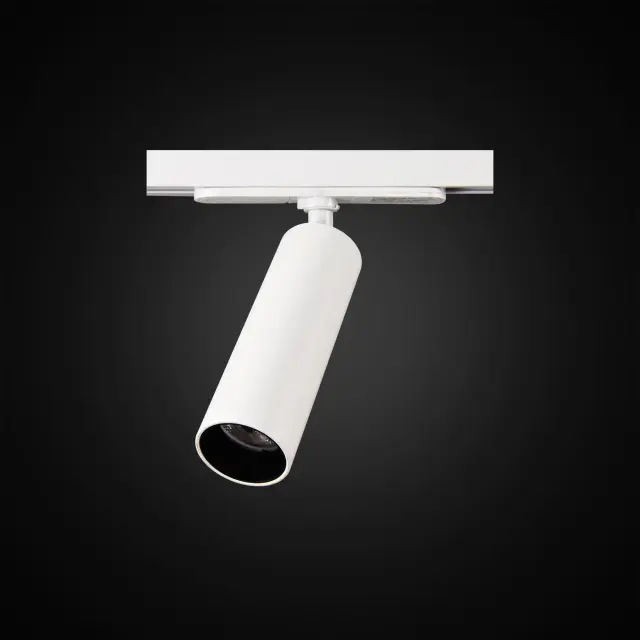 Светильник для однофазного шинопровода Citilux CL01T070N ТУБУС — белый, ракурс 3