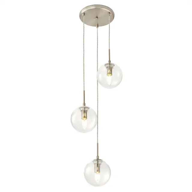 Светильник Citilux CL102031 ТОММИ — никель, ракурс 3