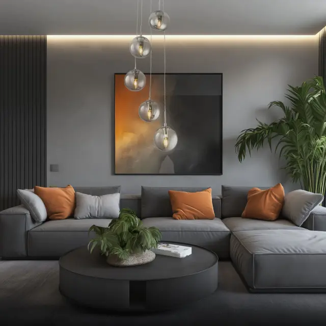Светильник Citilux CL102050 ТОММИ — хром, ракурс 8