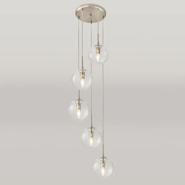 Светильник Citilux CL102051 ТОММИ — никель, ракурс 12