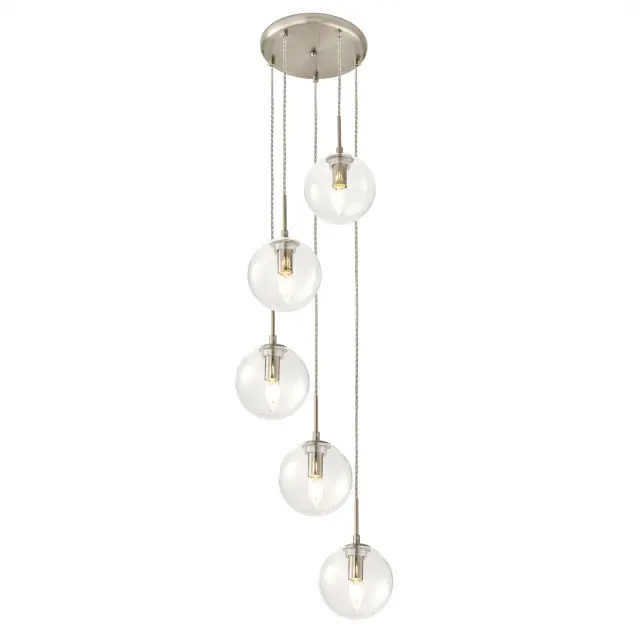 Светильник Citilux CL102051 ТОММИ — никель, ракурс 3