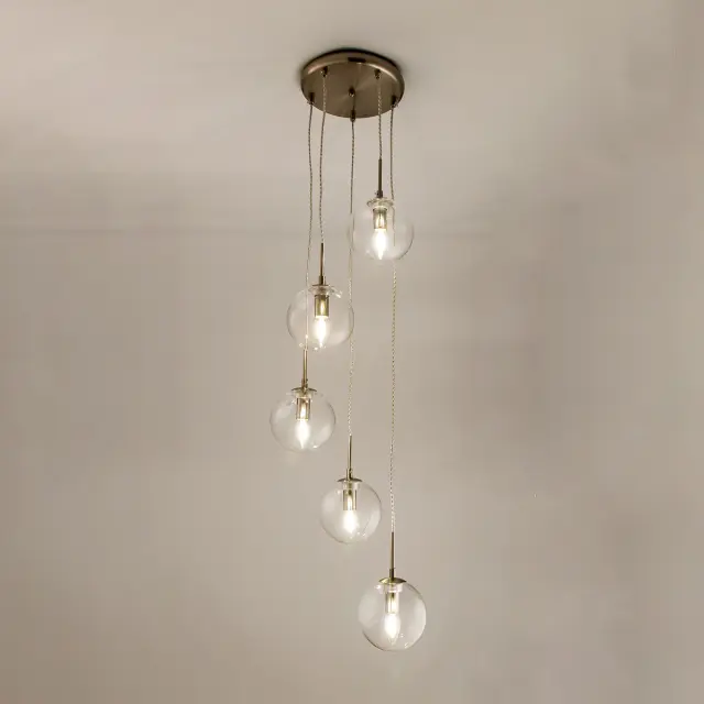 Светильник Citilux CL102051 ТОММИ — никель, ракурс 5