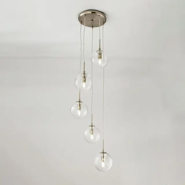 Светильник Citilux CL102051 ТОММИ — никель, ракурс 6