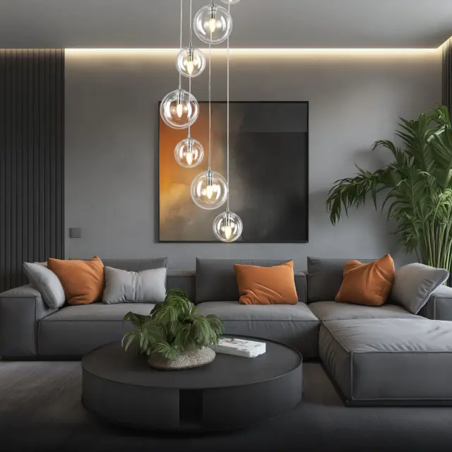 Светильник Citilux CL102071 ТОММИ — хром, ракурс 8