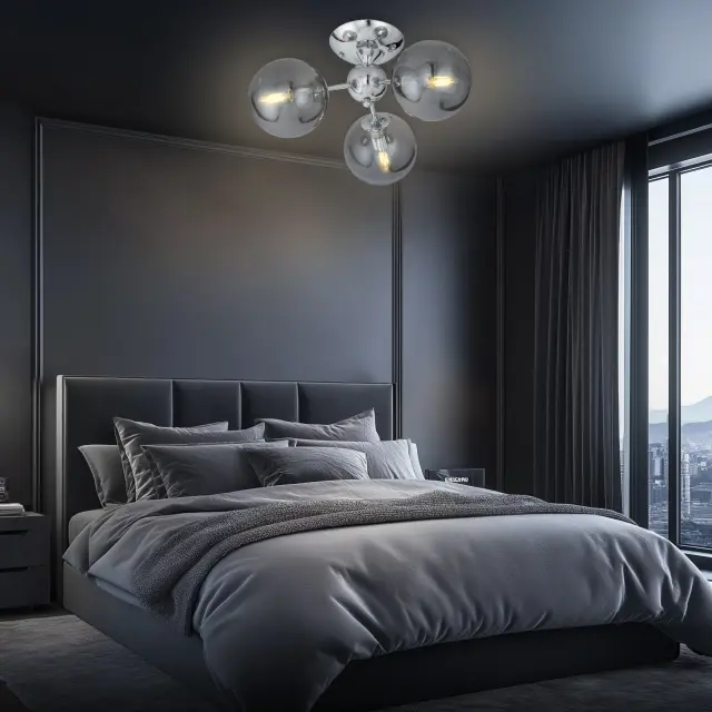 Люстра Citilux CL102130 ТОММИ — хром, ракурс 8