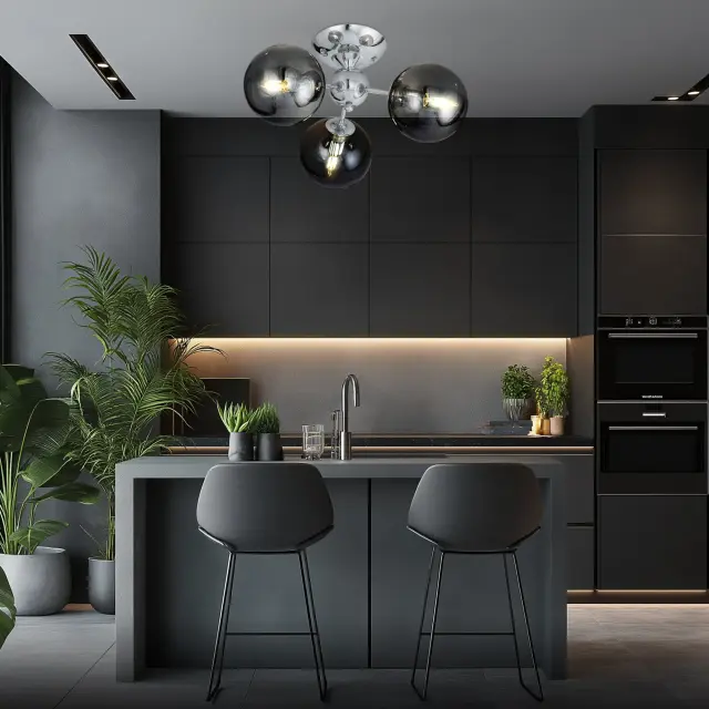 Люстра Citilux CL102130 ТОММИ — хром, ракурс 10