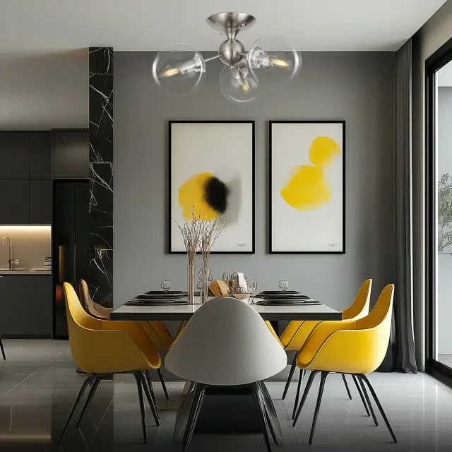 Люстра Citilux CL102131 ТОММИ — никель, ракурс 8