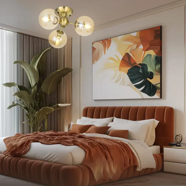 Люстра Citilux CL102133 ТОММИ — бронза, ракурс 11