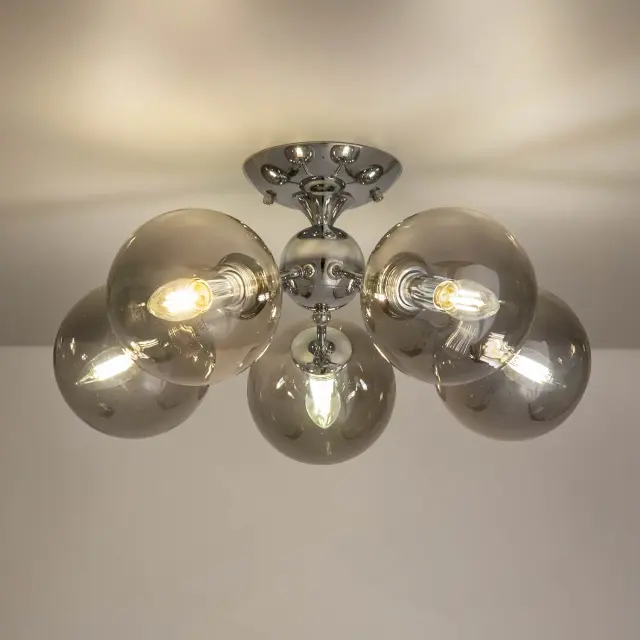 Люстра Citilux CL102150 ТОММИ — хром, ракурс 11