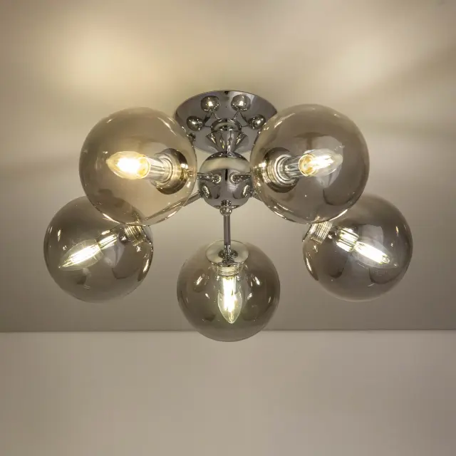Люстра Citilux CL102150 ТОММИ — хром, ракурс 5