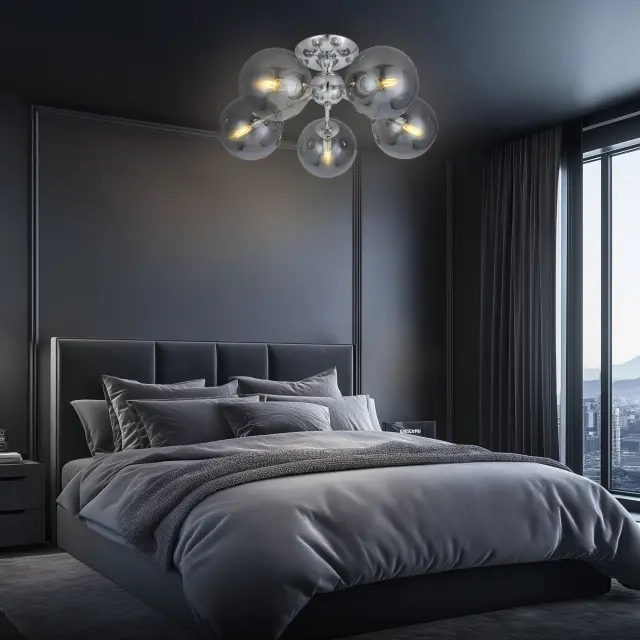 Люстра Citilux CL102150 ТОММИ — хром, ракурс 8