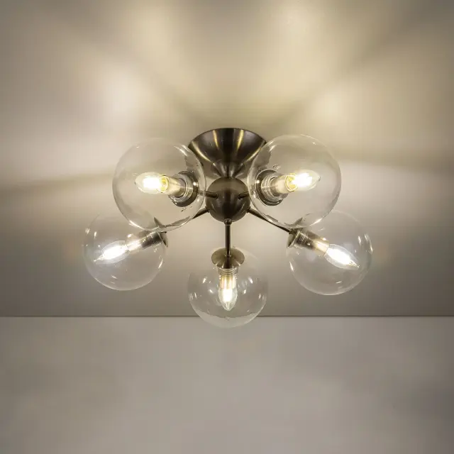 Люстра Citilux CL102151 ТОММИ — никель, ракурс 6