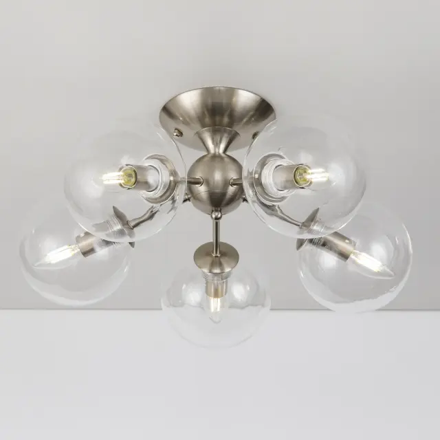 Люстра Citilux CL102151 ТОММИ — никель, ракурс 7