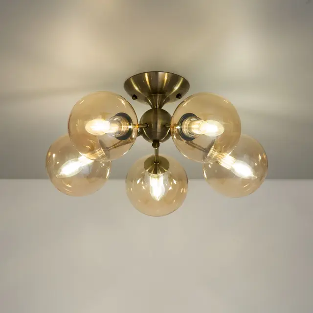 Люстра Citilux CL102153 ТОММИ — бронза, ракурс 12