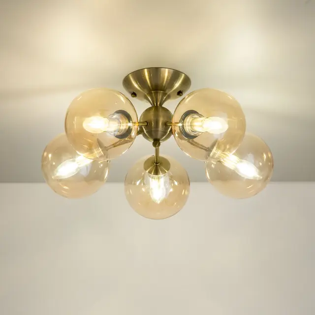 Люстра Citilux CL102153 ТОММИ — бронза, ракурс 5