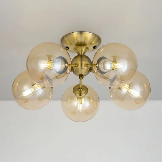 Люстра Citilux CL102153 ТОММИ — бронза, ракурс 7
