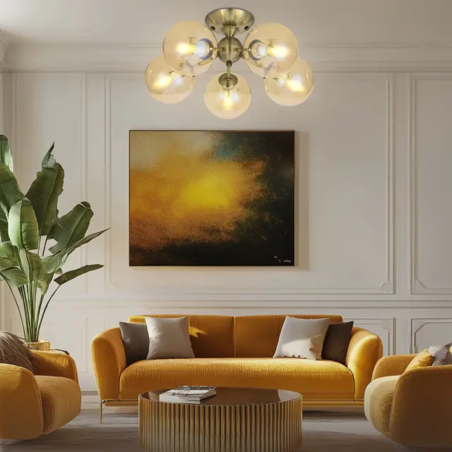 Люстра Citilux CL102153 ТОММИ — бронза, ракурс 10