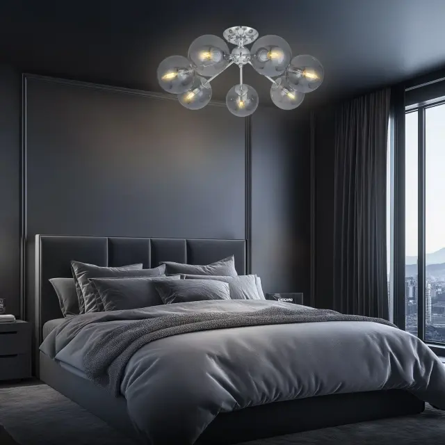 Люстра Citilux CL102170 ТОММИ — хром, ракурс 8