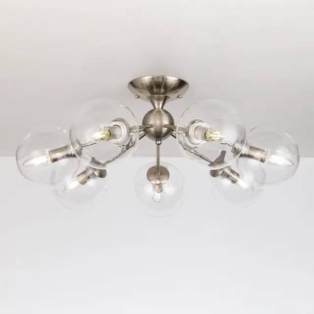 Люстра Citilux CL102171 ТОММИ — никель, ракурс 11