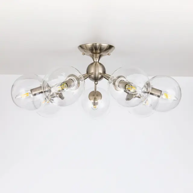 Люстра Citilux CL102171 ТОММИ — никель, ракурс 12