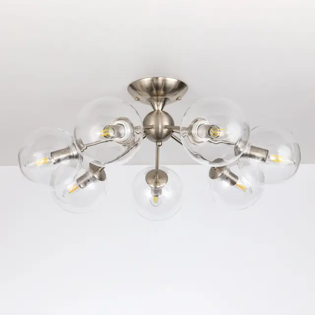 Люстра Citilux CL102171 ТОММИ — никель, ракурс 13