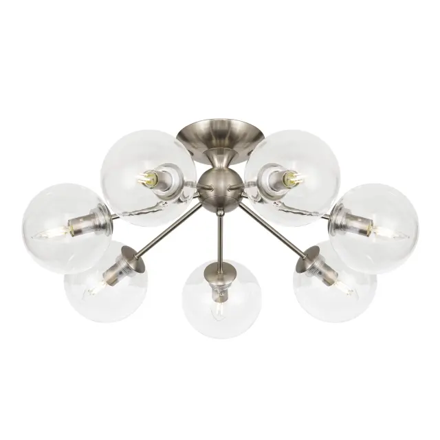 Люстра Citilux CL102171 ТОММИ — никель, ракурс 3