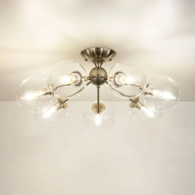 Люстра Citilux CL102171 ТОММИ — никель, ракурс 5