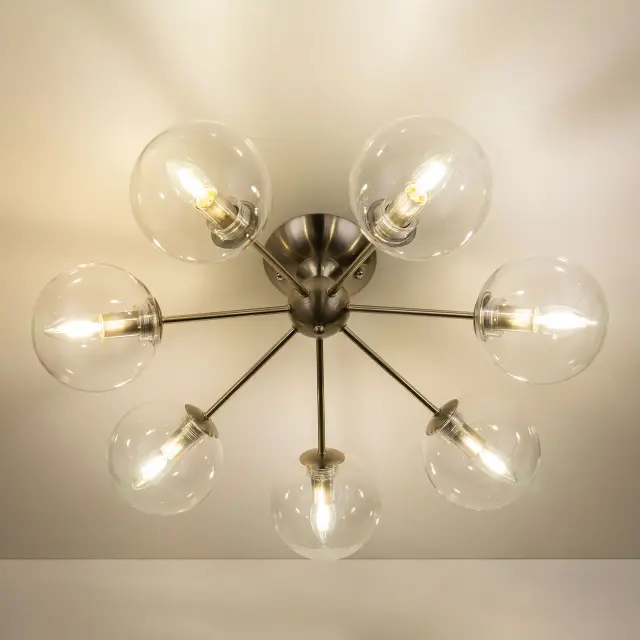 Люстра Citilux CL102171 ТОММИ — никель, ракурс 6