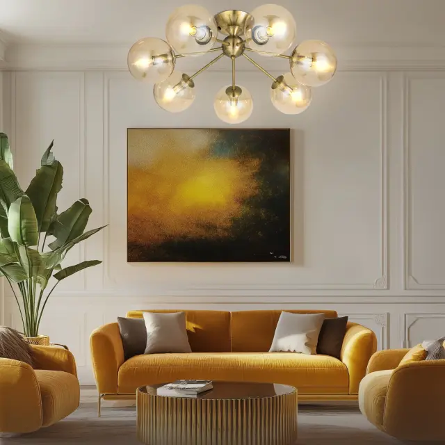 Люстра Citilux CL102173 ТОММИ — бронза, ракурс 8