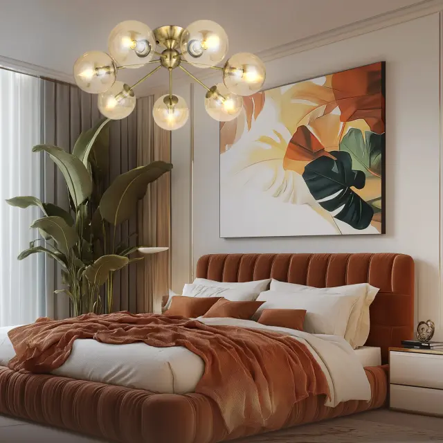 Люстра Citilux CL102173 ТОММИ — бронза, ракурс 10