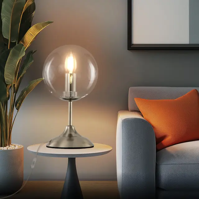 Настольная лампа Citilux CL102811 ТОММИ — никель, ракурс 7