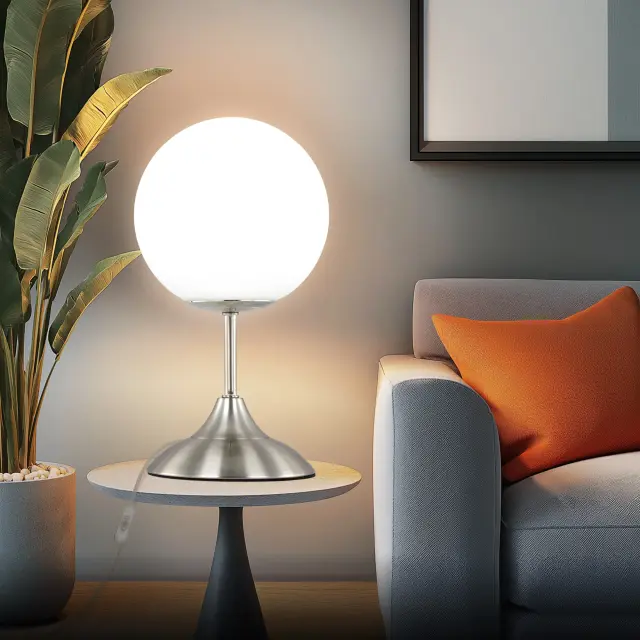 Настольная лампа Citilux CL102814 ТОММИ — хром, ракурс 14