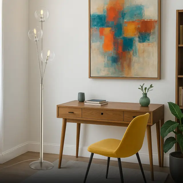 Торшер Citilux CL102931 ТОММИ — никель, ракурс 11