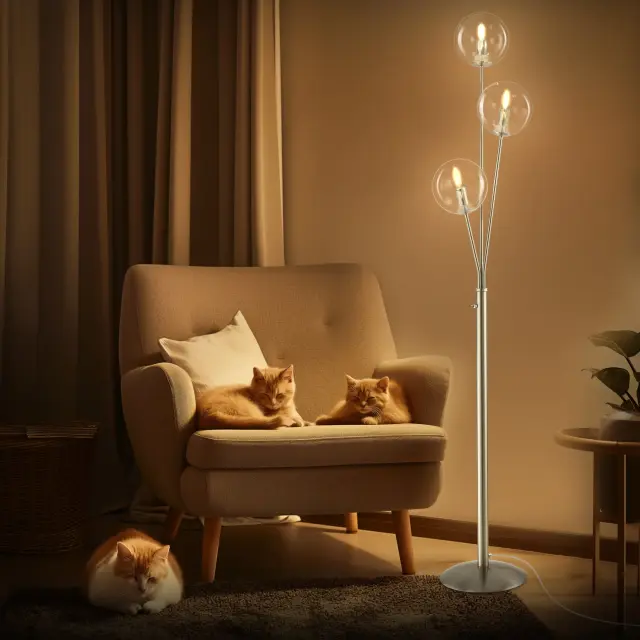 Торшер Citilux CL102931 ТОММИ — никель, ракурс 8