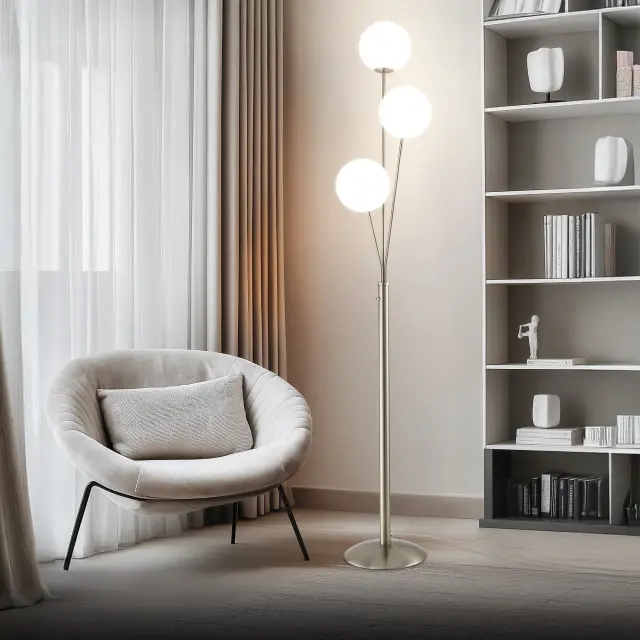 Торшер Citilux CL102934 ТОММИ — никель, ракурс 28