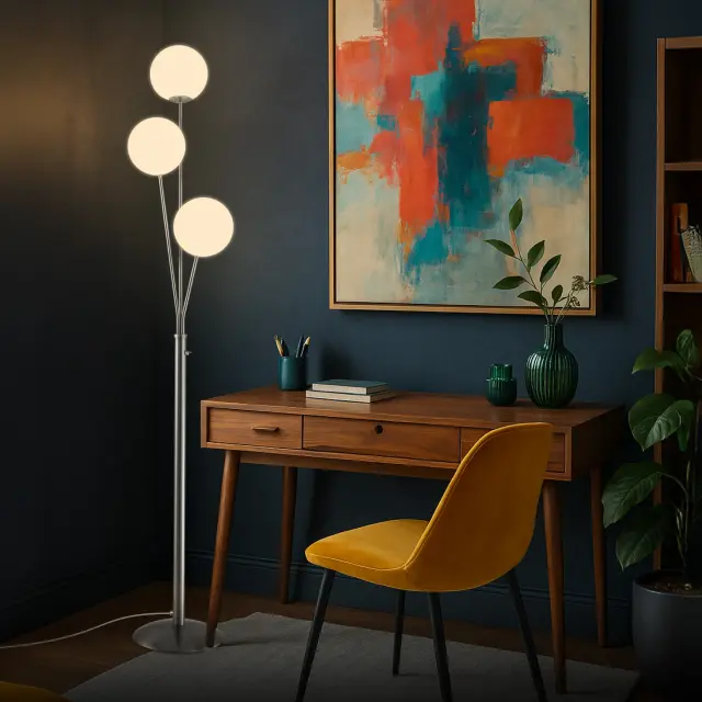 Торшер Citilux CL102934 ТОММИ — никель, ракурс 29