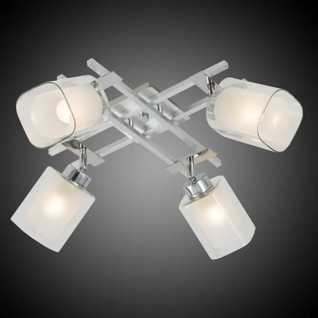 Люстра Citilux CL104140 РИВОЛИ — алюминий, ракурс 2