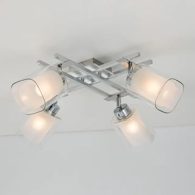 Люстра Citilux CL104140 РИВОЛИ — алюминий, ракурс 4