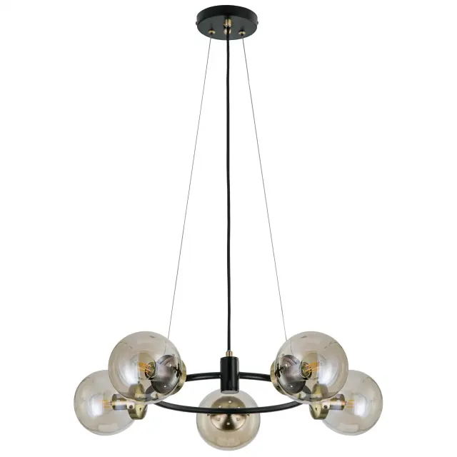Люстра Citilux CL105155 ПЛАНЕТА — черный