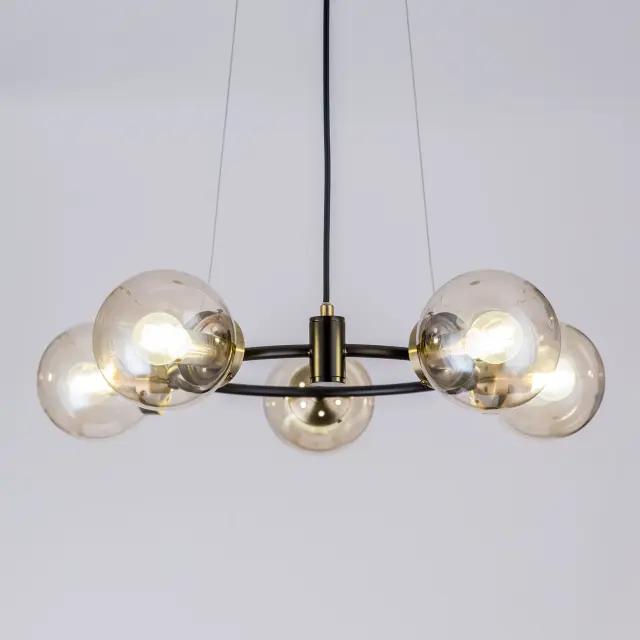 Люстра Citilux CL105155 ПЛАНЕТА — черный, ракурс 7